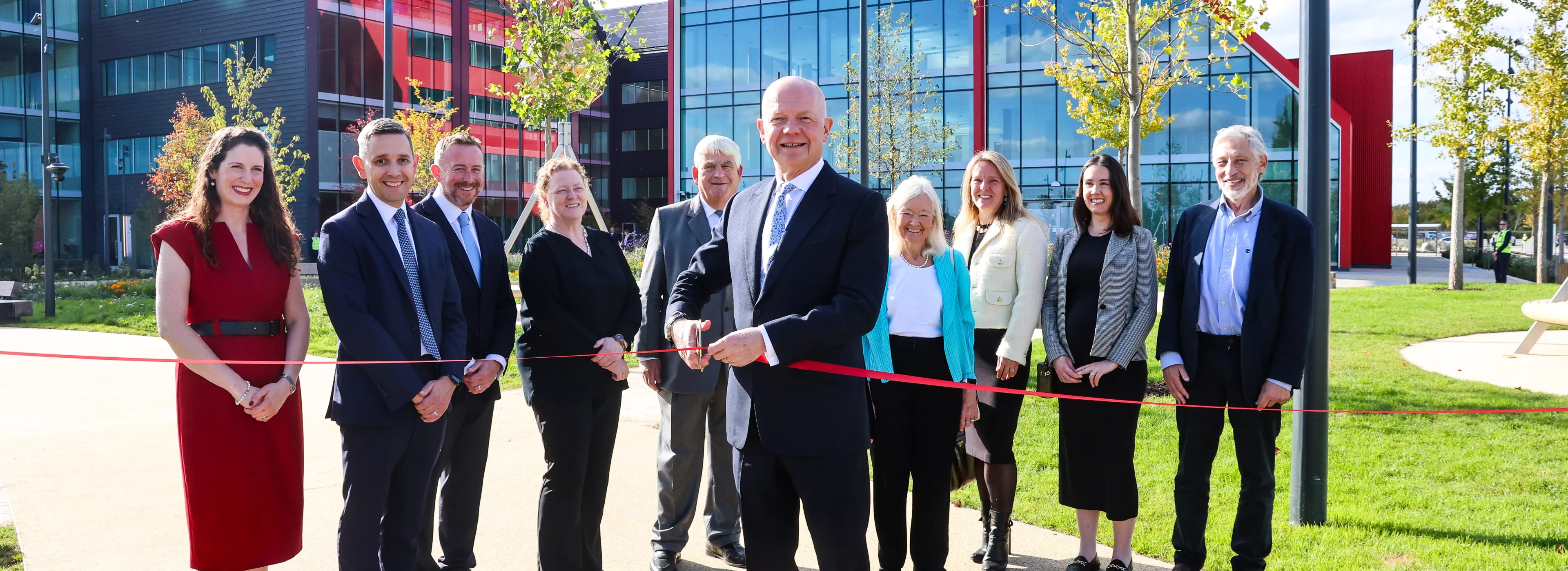 Lord Hague officially opens Oxford North