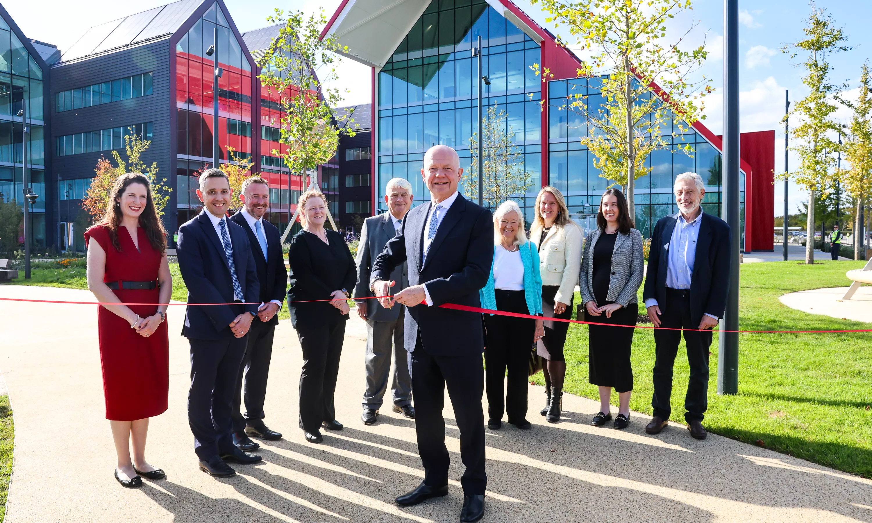 Lord Hague officially opens Oxford North