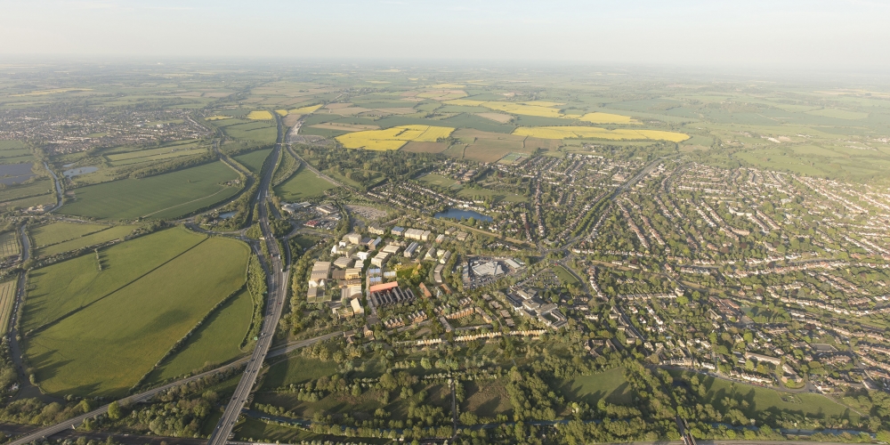 Oxford North aerial CGI
